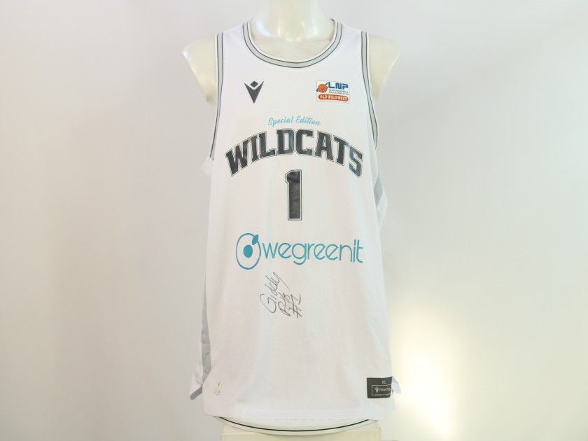 Potts Match Worn tank top, Urania Basket 2024 - Signed