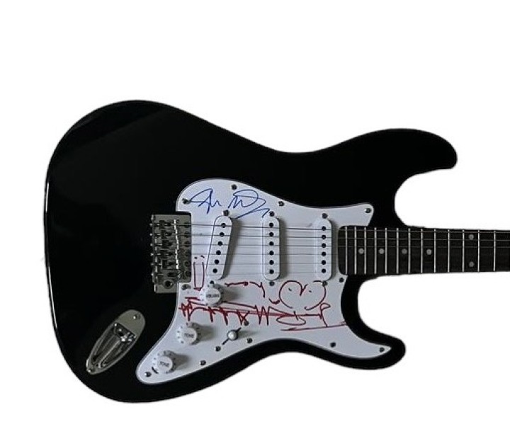 The Sex Pistols Signed Electric Guitar Charitystars 6372