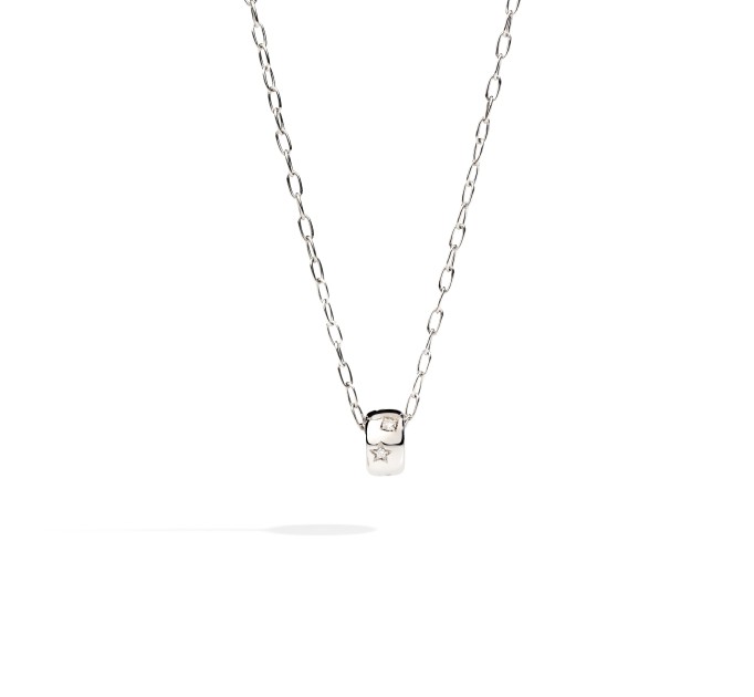 Pomellato collana Iconica con pendente in diamanti