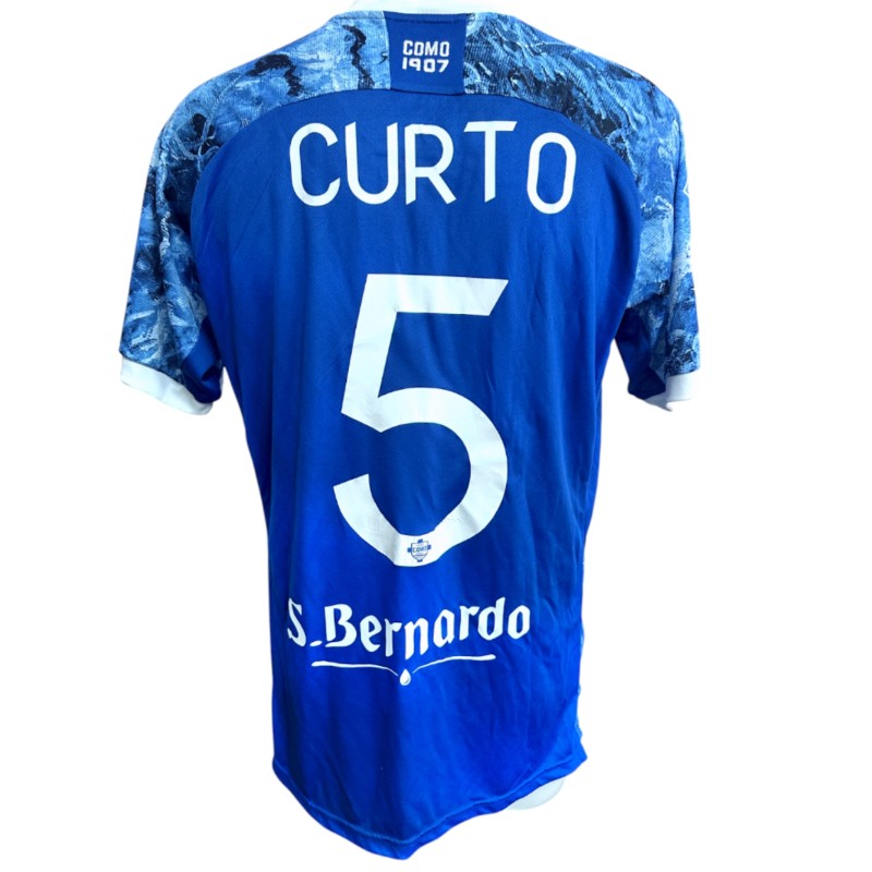 Curto's Match-Worn Shirt, Como vs Parma 2024