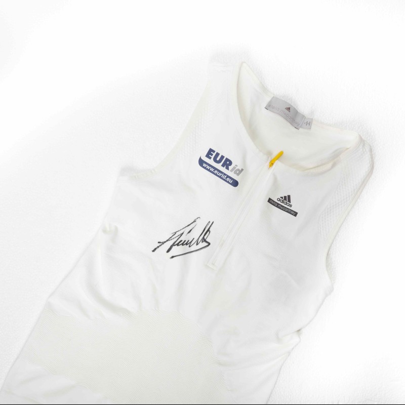 Flavia Pennetta's Worn and Signed Match Shirt, Wimbledon 2015 