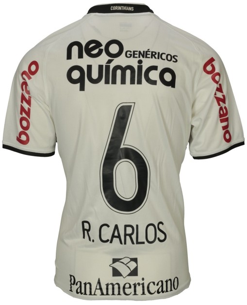 Roberto Carlos' Corinthians Match-Worn Shirt, 2010