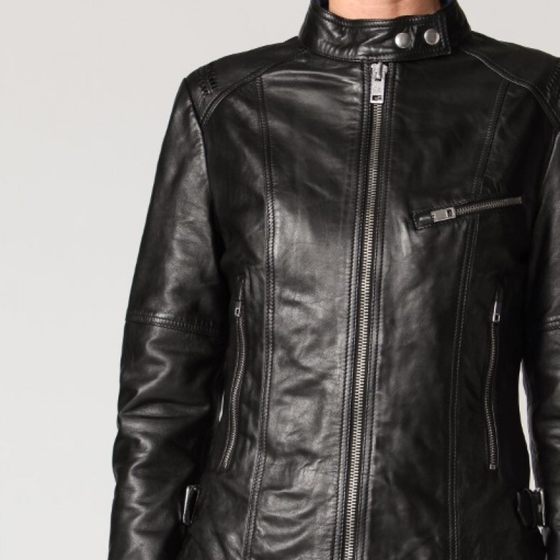 Diesel woman leather jacket