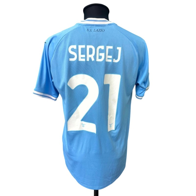 Maglia Sergej Indossata Lazio vs Hellas Verona, 2023