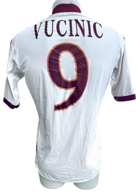 Vucinic's Roma Match-Issued Shirt, 2009/10