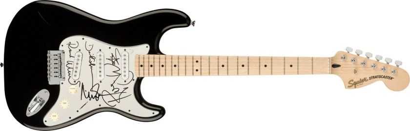 Chitarra elettrica firmata dai Pink Floyd 