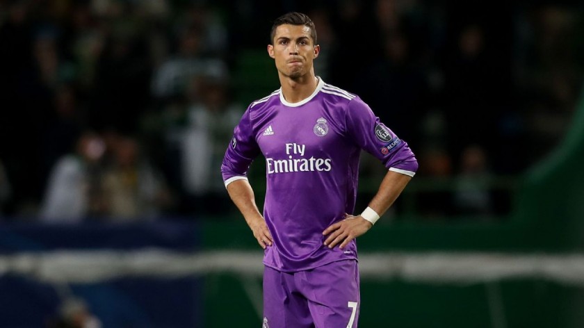 Ronaldo's Match Shirt, Sporting CP -Real Madrid 2016
