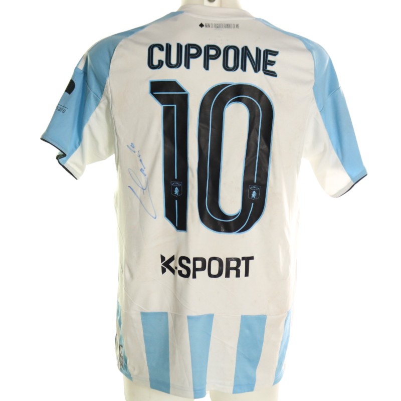 Cuppone's Signed Unwashed Shirt, Virtus Entella vs Padova 2026