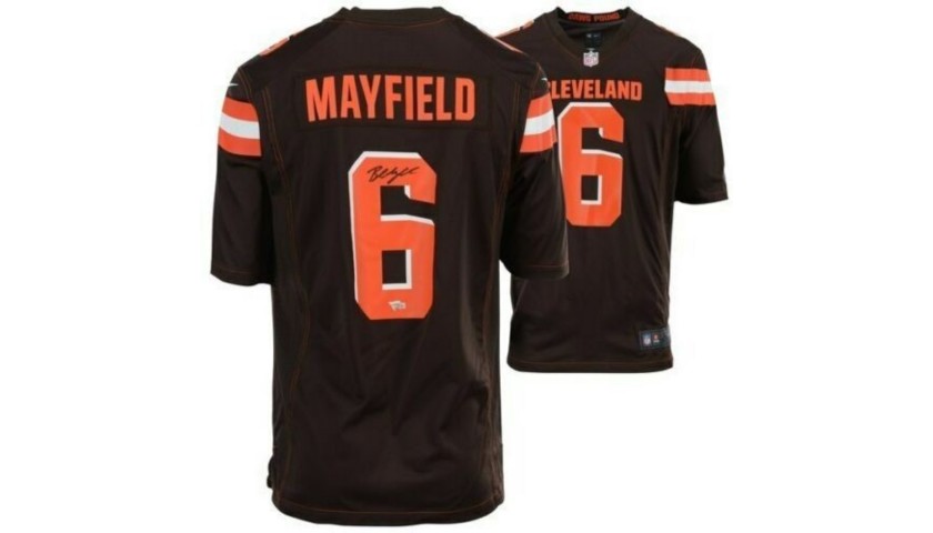 Baker Mayfield Hand Signed Cleveland Browns Jersey