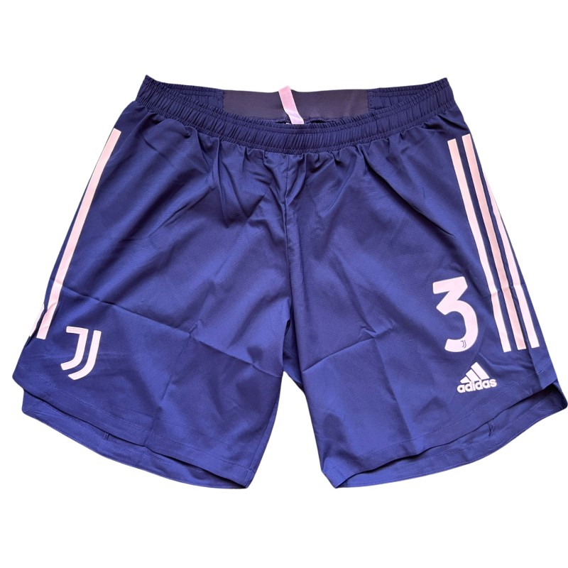 Chiellini's Juventus Match Shorts, 2020/21