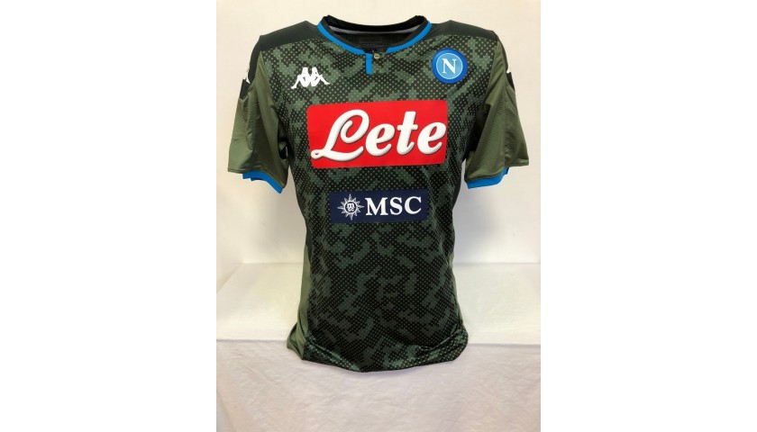 : Ssc Napoli Italian Serie A Home Jersey 2019/2020, 14