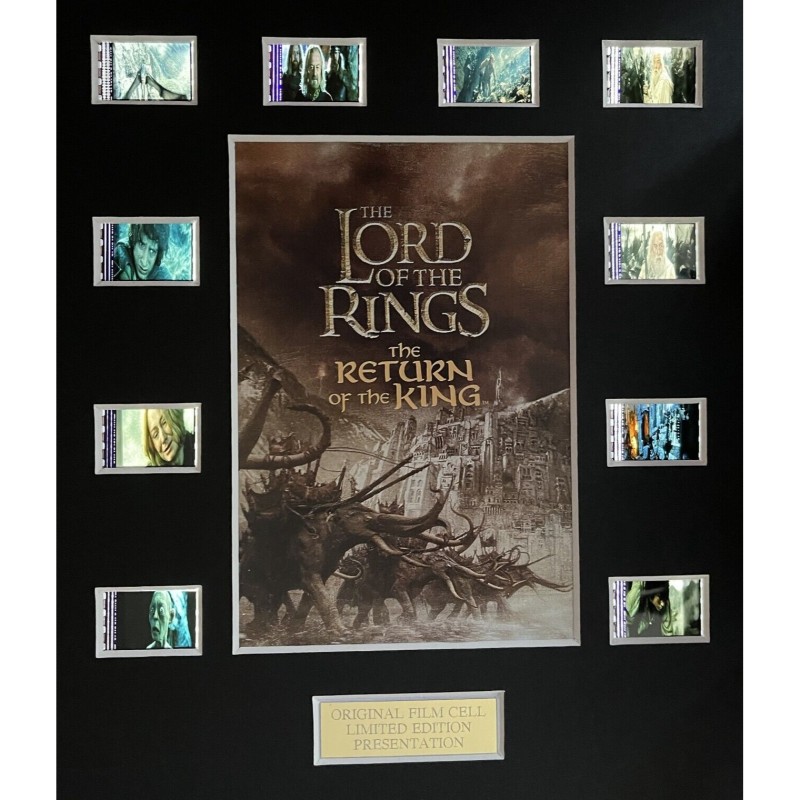 Maxi Card con frammenti originali della pellicola LOTR - Return of the King