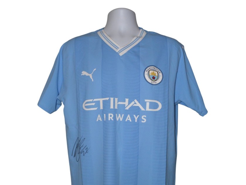 Matheus Nunes Signed Authentic Home Shirt