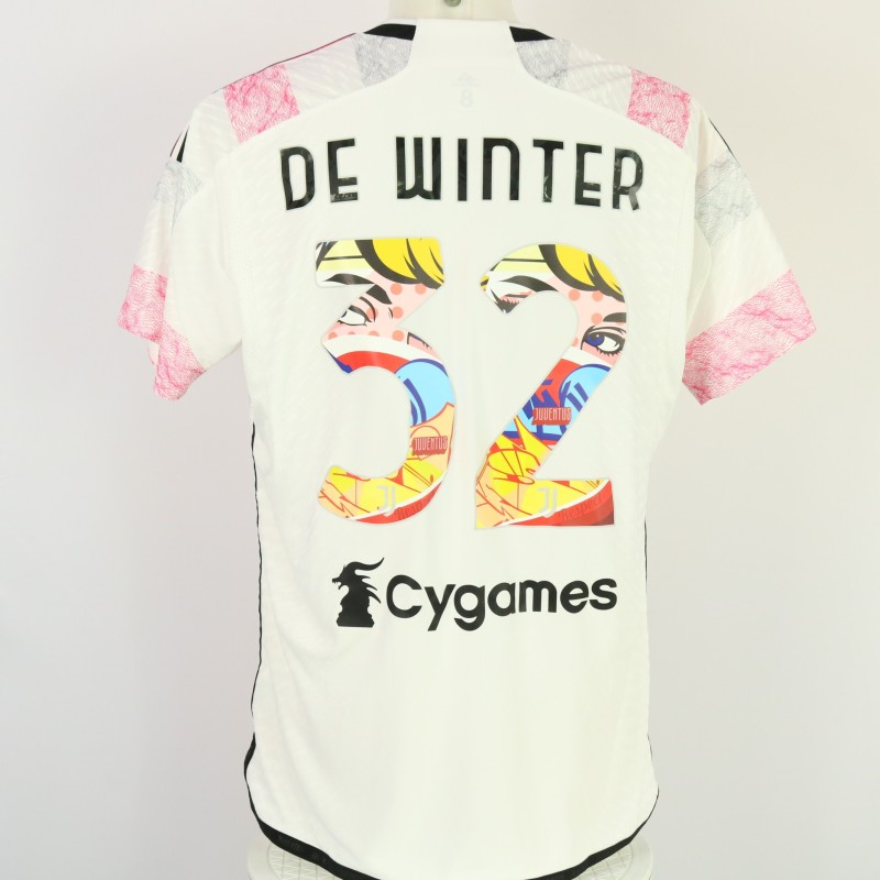 De Winter's Match-Issued Shirt, Juventus vs Real Madrid 2023