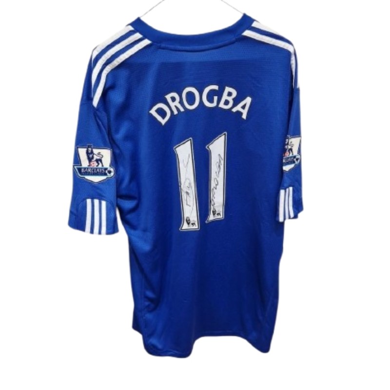 Maglia Drogba Chelsea Ufficiale, 2009/10 - Autografata