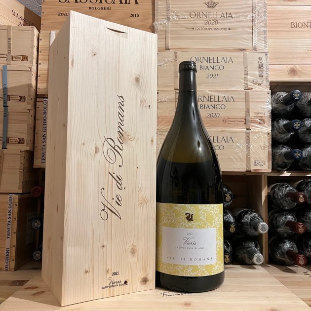 Vie di Romans Vieris 2022 McKenzie DOC Friuli Isonzo Sauvignon - 5L in Wooden Case