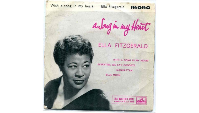 "With A Song In My Heart" Vinyl Album - Ella Fitzgerald, 1959