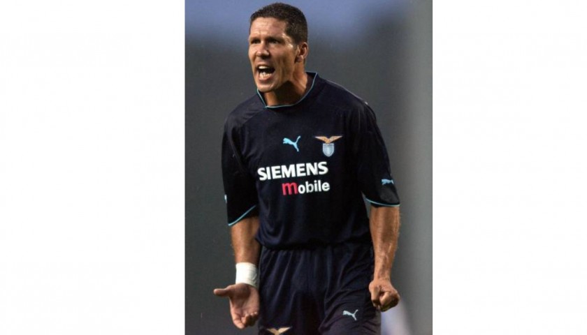 Simeone's Lazio Match Shirt, 2002/03