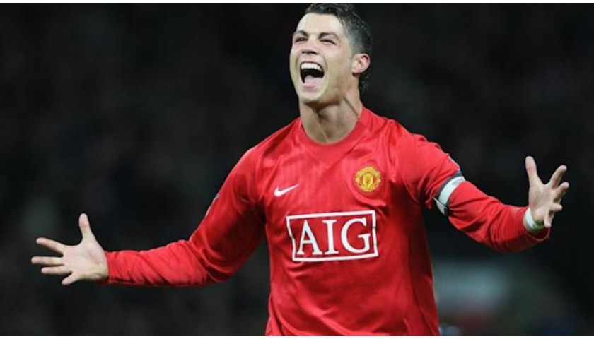 Ronaldo's Official Manchester United Signed Shirt, 2016/17