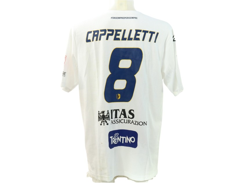 Cappelletti's Unwashed Match-Worn Shirt, Triestina vs Trento 2025