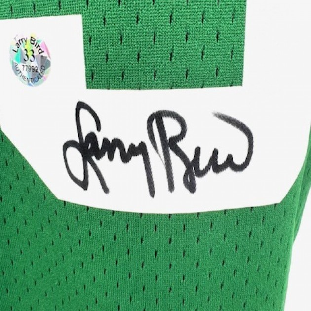 Larry Bird's Official Boston Celtics Signed Jersey - CharityStars