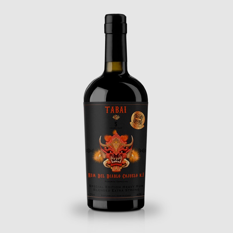 Rum del Diablo Cojuelo Tabai Bottle