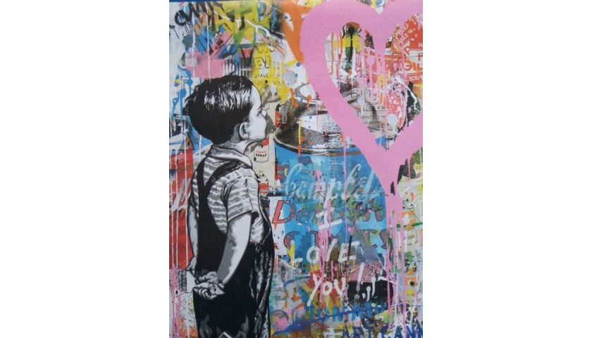 Mr. Brainwash "With All My Love"