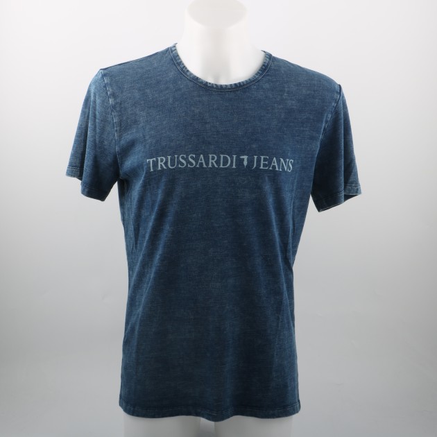 Denim T-shirt Trussardi Jeans / Man 