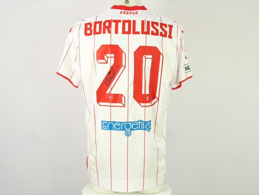 Bortolussi's Unwashed Signed Shirt, Padova vs Vicenza 2024