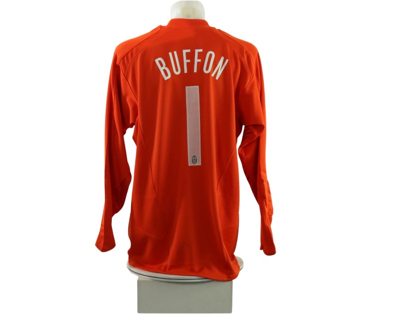 Buffon's Juventus Match-Issued Shirt, 2005/06