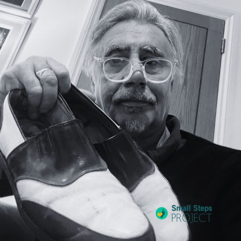 Glen Matlock from Sex Pistols Worn and Signed Shoes