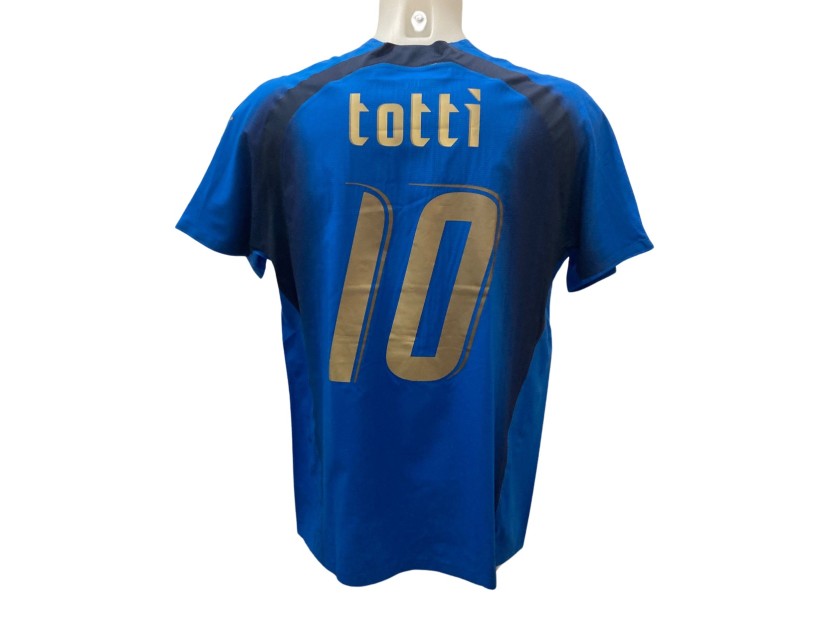 Totti's Italy Match-Issued Shirt, WC 2006