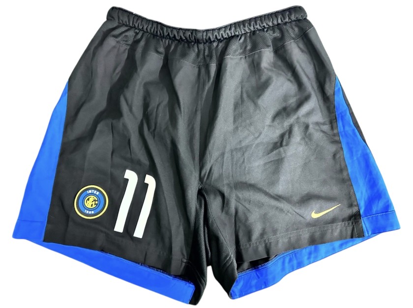 Mihajlovic's Inter Match-Worn Shorts, 2004/05