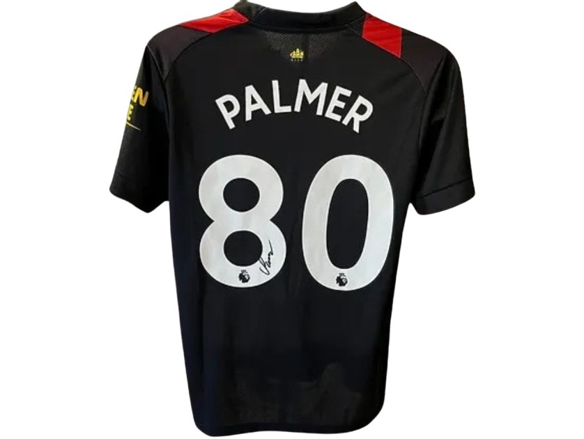 Maglia "away" Cole Palmer Manchester City, 2022/23 - Autografata