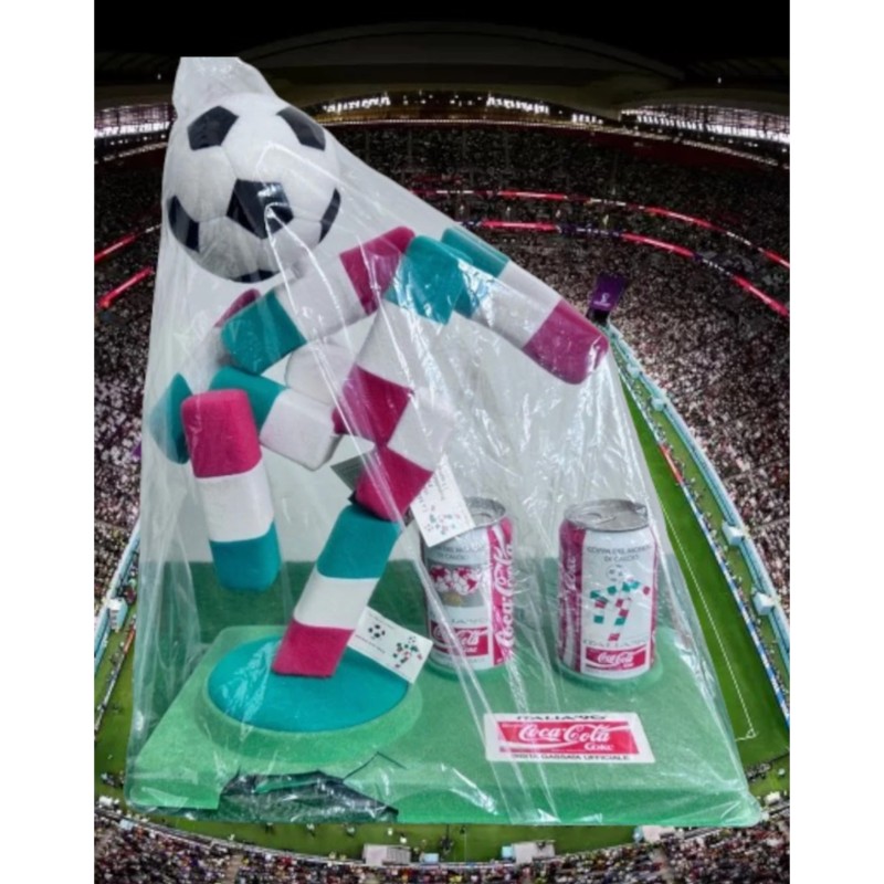 Italy Official Mascot, FIFA World Cup 1990 - Made by Coca Cola