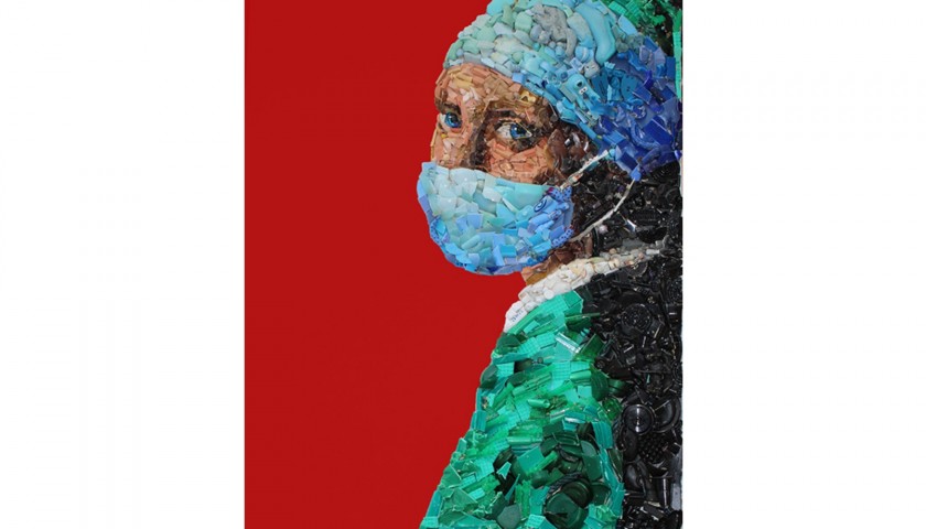"Nurse with a Pearl Earring" by Lady Be