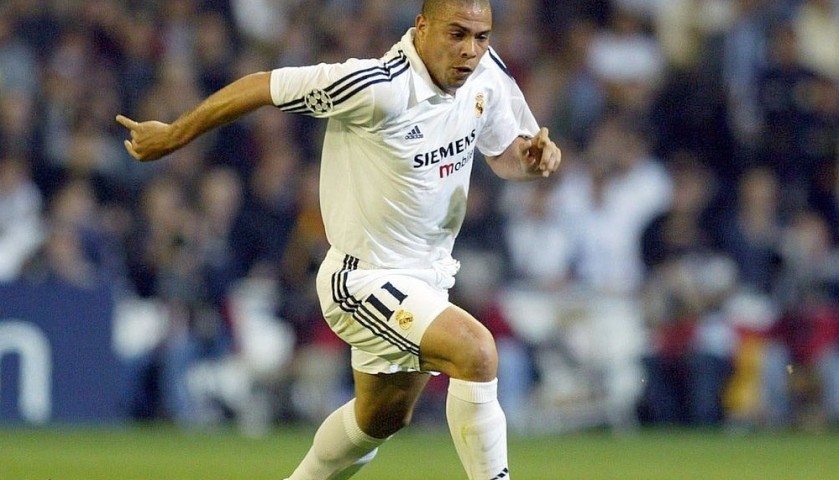 Ronaldo's Real Madrid 2003/04 Signed Shirt