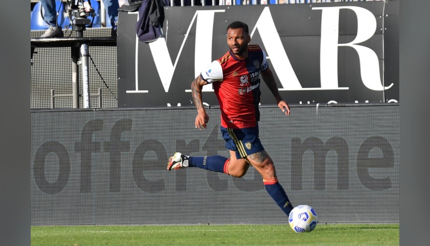 Joao Pedro's Official Cagliari Signed Kit, 2020/21
