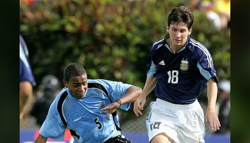 Messi's Official Argentina U20 Signed Shirt, 2005