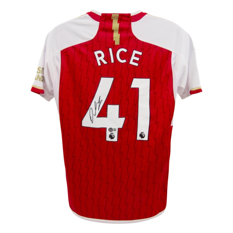 Declan Rice Arsenal Signed Shirt
