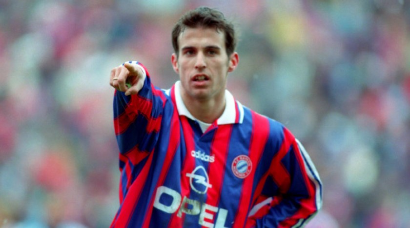 Scholl's Bayern Munich Match Signed Shirt, 1995/96