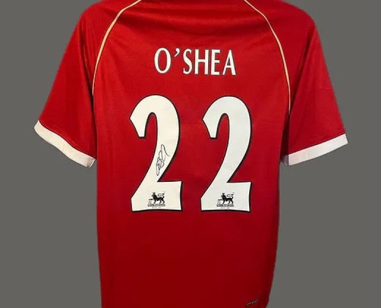 John O'Shea's Manchester United 2006/07 Signed Official Shirt