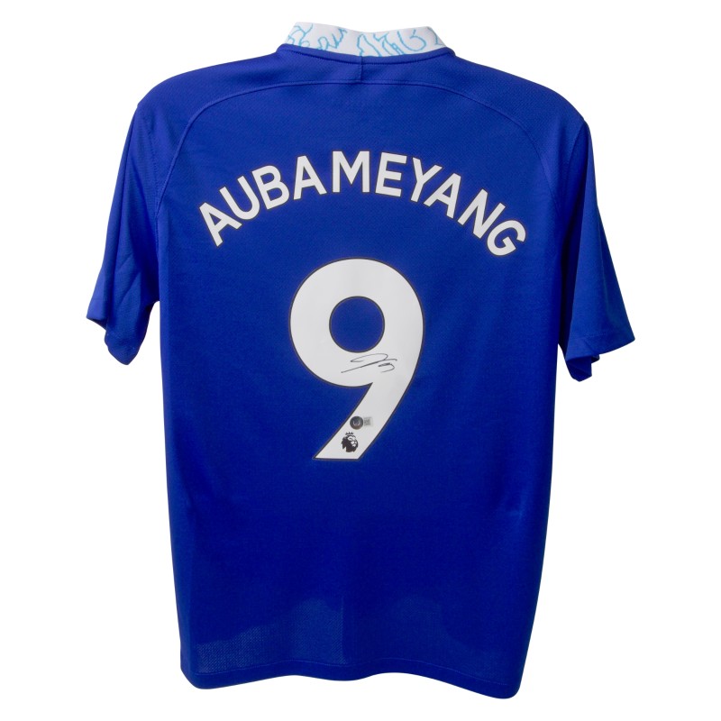 Aubameyang's Chelsea FC Signed Replica Shirt