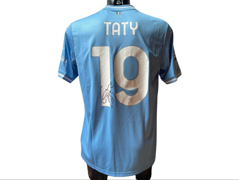 Taty Castellanos Official Lazio Shirt, 2023/24 - Signed with video proof