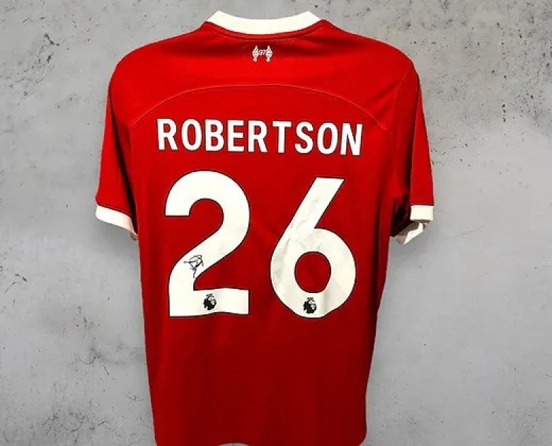 Andy robertson signed sales shirt