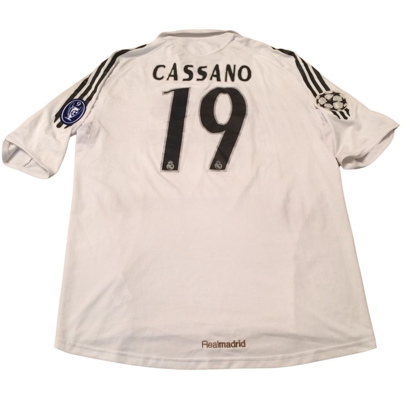 Cassano's Real Madrid Match-Issued Shirt, 2005/06