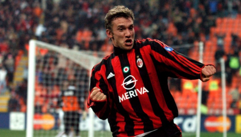 Shevchenko's Milan Official Signed Shirt, 2003/04