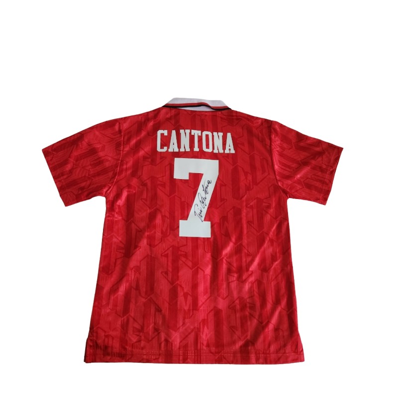 Eric Cantona's Manchester United 1992/94 Signed Shirt