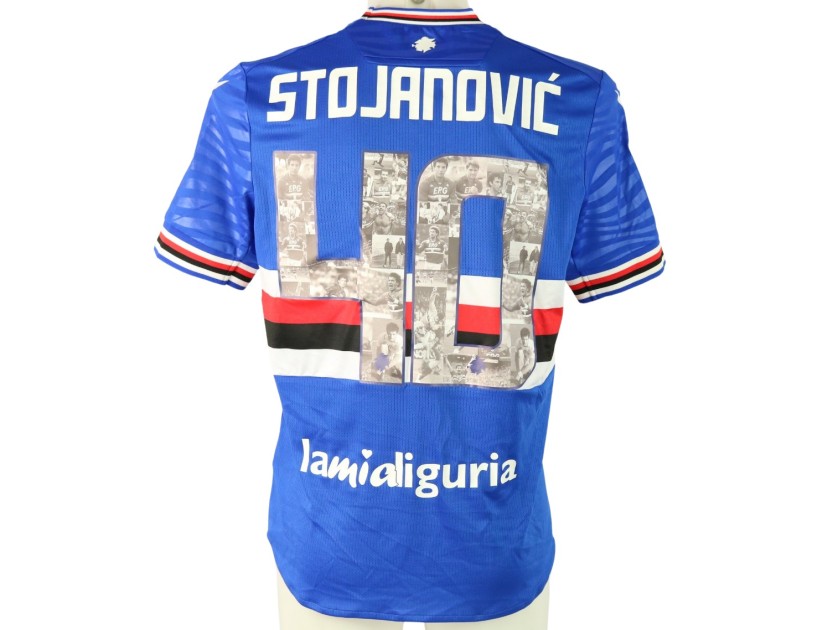 Stojanovic's Unwashed Shirt, Sampdoria vs Parma 2024 - Special Vialli