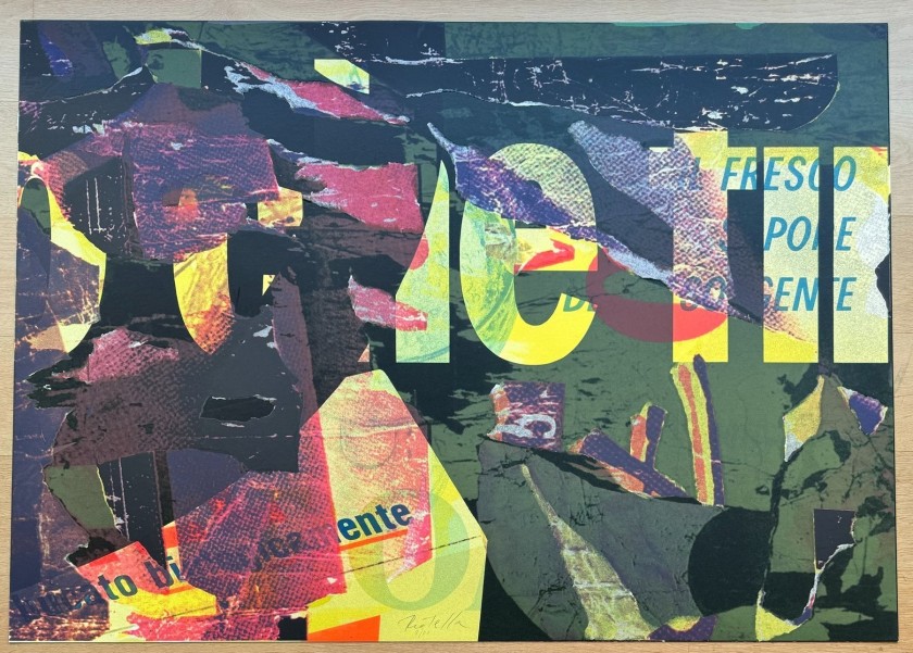 "Decollage" by Mimmo Rotella